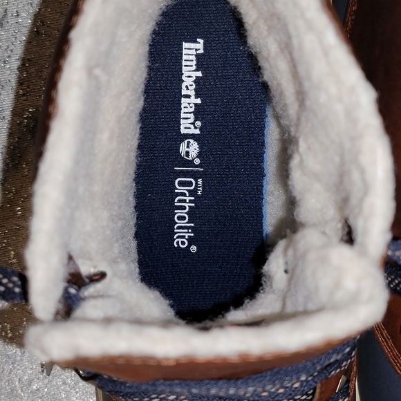 💕 💛NEW  Timberland Women’s Mt. Hayes (Medium: Size 5.5) Brown Boots - Picture 9 of 11